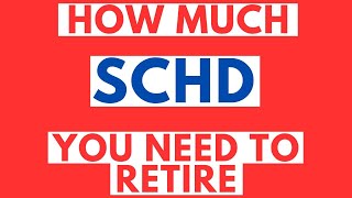 This is How Much SCHD You Need to Retire And How Soon [upl. by Aran]