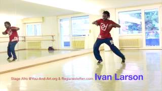 Stage danse Afro House Ivan Larson amp YouAndArt [upl. by Adnav180]