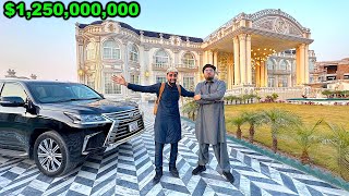 Touring Pakistan Most Expensive House 125 BILLION Rupees [upl. by Nuahsed]