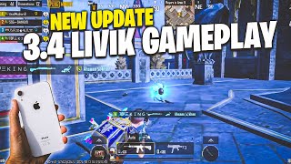 iPhone XR Pubg New Update 34 Livik Gameplay  After iOS 1761 Update 🔥 [upl. by Kain]