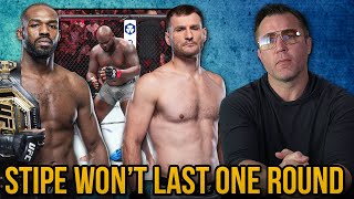 Stipe Miocic will NOT make it out of 1st Round with Jon Jones [upl. by Adria]