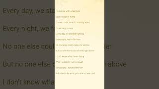 Fairytale Song Lyrics music englishsongs lyrics [upl. by Esilanna]