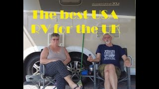 EP83 Malvern show van tours is this The Best USA RV for the UK roads [upl. by Ahseiat530]