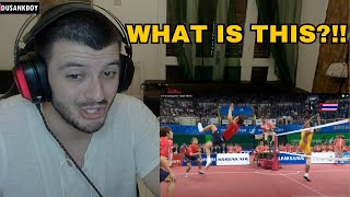 Sepak Takraw reaction FIRST TIME REACTION British watches Sepak Takraw for first time [upl. by Atteuqihc655]