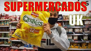 Así es un SUPERMERCADO en INGLATERRA 🛒🛍️ 💰  Características de los SUPERMERCADOS en LONDRES [upl. by Prager206]