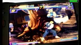 CPS3 ARCADE Games Running On PSP 3000  Street Fighter III New Generation [upl. by Nolla270]