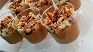 dessert verrine caramel café كاسات الكراميل بالقهوة  تحلية سهلة و راقية لرمضان وصفات رمضان [upl. by Tankoos526]