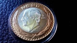 MONEDA DE 20 PESOS SUPER VALIOSA [upl. by Ximenez]