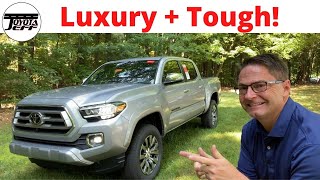 Luxury Meets Tough Review of 2021 Toyota Tacoma Limited [upl. by Nealson]