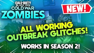 Cold War Zombies WORKING OUTBREAK GLITCHES EASIEST METHOD [upl. by Steiner14]