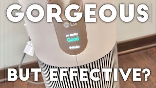 LG AeroTower HEPA Air Purified Is Sleek [upl. by Metah]