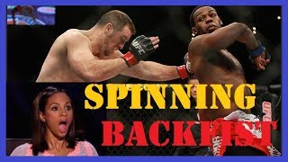 Spinning Backfist Knockouts Part 1 [upl. by Aubert]