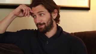 Michiel Huisman talks The Age of Adaline responds to Anna Kendrick sort of [upl. by Lainahtan993]