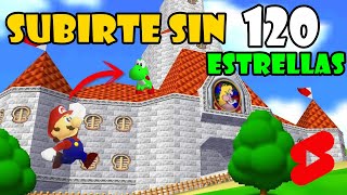 Como Subirte al Castillo de Mario 64 donde esta Yoshi sin 120 Estrellas N64 Wii TIKTOK shorts [upl. by Caiaphas]