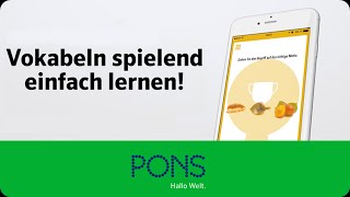 Spanisch lernen mit der BildwörterbuchApp von PONS [upl. by Angadresma]