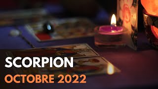 ♏️ SCORPION  « Une transformation TRES positive  » OCTOBRE 2022 TAROT HOROSCOPE [upl. by Deevan13]