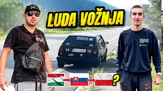 LUDA VOZNJA KROZ 3 DRZAVE U GOLFU 2 Da li ćemo stići [upl. by Ieluuk136]