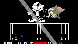 Undertale Ultra Sans Fight April Fools Game  DO U WANN HAV BAD TOM [upl. by Mayhew]