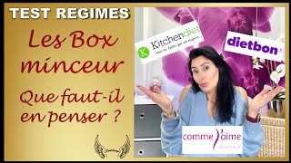 Jai testé les régimes Box comme jaime dietbon kitchendiet [upl. by Dachia]