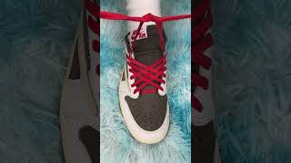 Shoe lacing tutorial supremeshoeshypebeastsneakerheadbap esneakers [upl. by Leunamesoj]