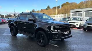 2023 New FORD RANGER 30 Diesel WILDTRAK BLACK LABEL WIDE RAPTOR ARCH Black at Castle Motors [upl. by Aridan]