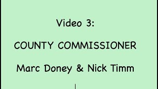 Video 3 Candidates for Okanogan Commissioner October 2024 [upl. by Ocsicnarf596]