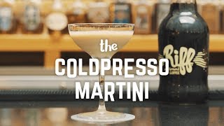 How to make an Espresso Martini with Cold Brewed Coffee [upl. by Ailec]