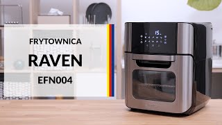 Frytownica Raven EFN004 – dane techniczne – RTV EURO AGD [upl. by Naggem]