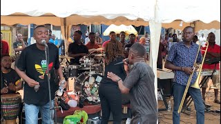 Adadamu time with coastal band🔥Yewo ayie mu wagye aboso by Agyemang Opambour Live music [upl. by Slack317]