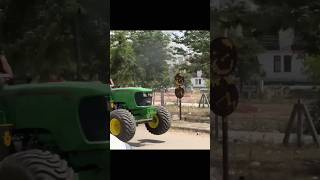 jaat new song John Deere tractor new modefication and stunts video nishudeshwal youtubeshorts [upl. by Hedgcock]