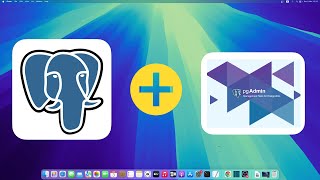 How to Install PostgreSQL amp pgAdmin4 on MacbookmacOS  2024 [upl. by Eikcuhc]