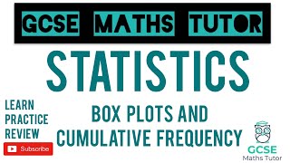 Box Plots amp Cumulative Frequency Graphs  Grade 6 Series  GCSE Maths Tutor [upl. by Kristy]