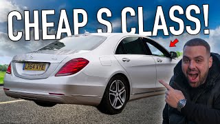 I BOUGHT THE CHEAPEST MERCEDES SCLASS IN THE UK [upl. by Sosthenna303]