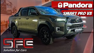 Alarmanlage im Toyota Hilux  Pandora Smart Pro V3 [upl. by Irmgard]