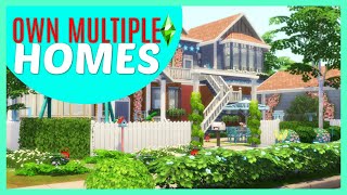 Airbnb For Sims  Own Multiple Homes And Flip Houses  The Sims 4 Mod Review amp Tutorial [upl. by Lindsay]