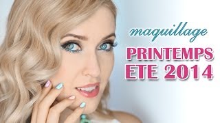 Tuto maquillage soirée chic ❤ Bluevert et marron [upl. by Maziar807]