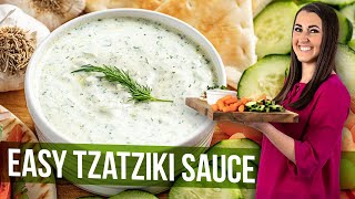 Easy Tzatziki Sauce [upl. by Guthry]