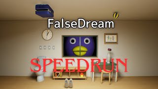 False Dream  Speedrun Nightmare Mode in 155  Gameplay  indiegame horrorgame gaming funny [upl. by Lehacim]