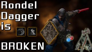 Fighter Rondel Dagger build IS BROKEN  Dark and Darker [upl. by Ahsatin22]