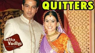 Balika Vadhu  OMG Bhairav aka Anup Soni and Sumitra aka Smita Bansal finally QUIT the show [upl. by Oliviero269]