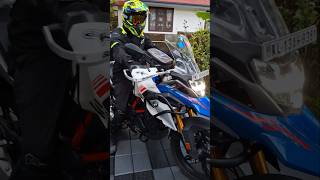 Bmw G310 GS bmwg310gs bmw g310gs motorcycle motovlog gs trending youtubeshorts bikeshorts [upl. by Nauqe]