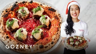 Merry Meatball Pizza  Guest Chef Feng Chen  Roccbox Recipes  Gozney [upl. by Adao407]