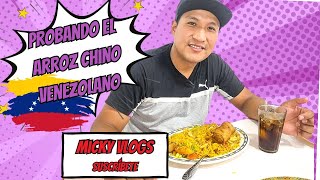 PROBANDO EL ARROZ CHINO VENEZOLANO  Micky Vlogs [upl. by Tandi836]