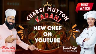 Peshawari Nisar Charsi Mutton Karahi Street Food Pakistan karahi food foodie youtube foodvlog [upl. by Yzeerb]