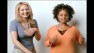 Playtex Secrets Shaping Underwire Bra Commercial 2007 [upl. by Airb]