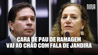 🔥Indiciado Ramagem aparece na câmara para ter sua cara de pau destruída por Jandira Feghali🔥 [upl. by Anaher]