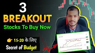 3 Breakout Stocks To Buy Now 🔥 Multiyear Breakout Stocks 💥 Stocks for short term Buying opportunity [upl. by Cyrie]