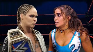 AEW Collision  Ronda rousey vs Aliyah [upl. by Eveneg270]