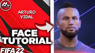 FIFA 22  ARTURO VIDAL Face  Stats Tutorial [upl. by Backer]