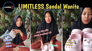 Unboxing Sepatu Sandal Wanita Limitless [upl. by Iaras]